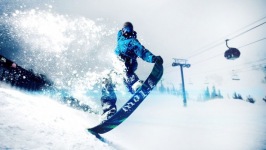Desktop wallpaper. Winter Sports. ID:90377