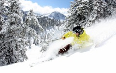 Desktop wallpaper. Winter Sports. ID:20046