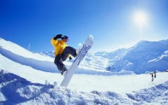 Desktop wallpaper. Winter Sports. ID:20047