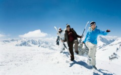 Desktop wallpaper. Winter Sports. ID:20056