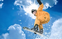 Desktop wallpaper. Winter Sports. ID:20065