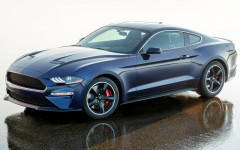 Desktop wallpaper. Ford Mustang Kona Blue 2019. ID:103578