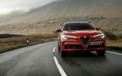 Desktop wallpaper. Alfa Romeo Stelvio Quadrifoglio 2018. ID:105839