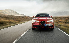 Desktop wallpaper. Alfa Romeo Stelvio Quadrifoglio 2018. ID:105843