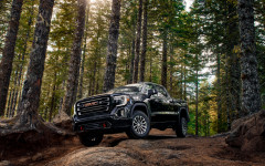 Desktop wallpaper. GMC Sierra AT4 2019. ID:107452