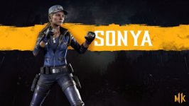 Desktop wallpaper. Sonya Blade