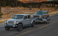 Desktop wallpaper. Jeep Gladiator Overland 2019. ID:107857