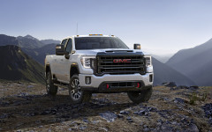 Desktop wallpaper. GMC Sierra 2500 HD AT4 2020. ID:108397