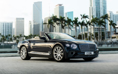 Desktop wallpaper. Bentley Continental GT Convertible V8 2019. ID:111319