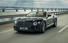 Desktop wallpaper. Bentley Continental GT Convertible V8 2019. ID:111320