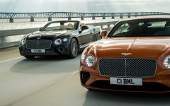 Desktop wallpaper. Bentley Continental GT Convertible V8 2019. ID:111321