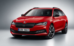 Desktop wallpaper. Skoda Superb Combi Sportline 2020. ID:114985