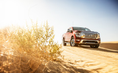 Desktop wallpaper. Nissan Titan SL 2020. ID:120886