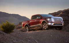 Desktop wallpaper. Nissan Titan Platinum Reserve 2020. ID:120895