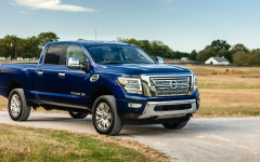 Desktop wallpaper. Nissan Titan XD SL 2020. ID:122035