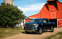 Desktop wallpaper. Nissan Titan XD SL 2020. ID:122037