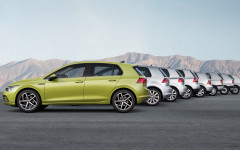 Desktop wallpaper. Volkswagen Golf VIII 2020. ID:122100
