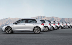 Desktop wallpaper. Volkswagen Golf VIII 2020. ID:122102