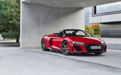 Desktop wallpaper. Audi R8 V10 RWD Spyder 2020. ID:122821