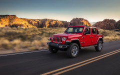 Desktop wallpaper. Jeep Wrangler Sahara EcoDiesel 2020. ID:123024