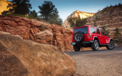Desktop wallpaper. Jeep Wrangler Sahara EcoDiesel 2020. ID:123028
