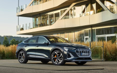 Desktop wallpaper. Audi e-tron Sportback 2020. ID:123367