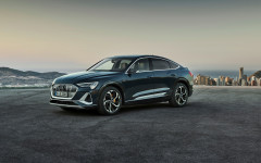 Desktop wallpaper. Audi e-tron Sportback 2020. ID:123372