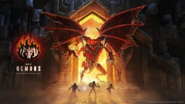 Desktop wallpaper. Book of Demons. ID:123974