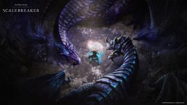 Desktop wallpaper. Elder Scrolls Online: Scalebreaker, The. ID:124331