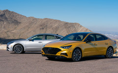 Desktop wallpaper. Hyundai Sonata SEL 2020. ID:125711
