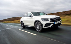 Desktop wallpaper. Mercedes-AMG GLC 43 4MATIC Coupe UK Version 2020. ID:127999