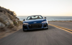 Desktop wallpaper. Audi R8 V10 Spyder USA Version 2020. ID:128488