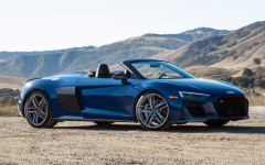 Desktop wallpaper. Audi R8 V10 Spyder USA Version 2020. ID:128489