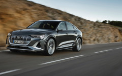Desktop wallpaper. Audi e-tron S Sportback 2021. ID:130895