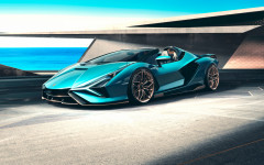 Desktop wallpaper. Lamborghini Sián Roadster 2020. ID:131161
