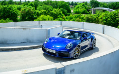 Desktop wallpaper. Porsche 911 Turbo S Cabriolet UK Version 2020. ID:131169