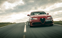 Desktop wallpaper. Alfa Romeo Giulia Quadrifoglio UK Version 2020. ID:132155