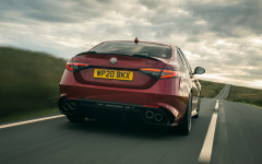 Desktop wallpaper. Alfa Romeo Giulia Quadrifoglio UK Version 2020. ID:132156