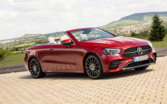 Desktop wallpaper. Mercedes-Benz E 450 4MATIC Cabriolet 2021. ID:132268
