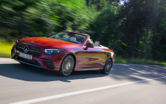 Desktop wallpaper. Mercedes-Benz E 450 4MATIC Cabriolet 2021. ID:132270