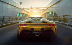 Desktop wallpaper. Ferrari SF90 Spider 2021. ID:134721