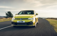 Desktop wallpaper. Volkswagen Golf VIII R-Line UK Version 2021. ID:135325