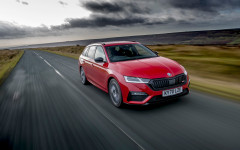 Desktop wallpaper. Skoda Octavia vRS Estate UK Version 2021. ID:135395