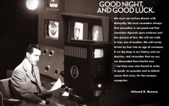 Desktop wallpaper. Good Night, and Good Luck. ID:14452
