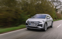 Desktop wallpaper. Audi Q4 Sportback 50 e-tron quattro 2022. ID:140430