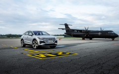 Desktop wallpaper. Audi Q4 Sportback 50 e-tron quattro 2022. ID:140432