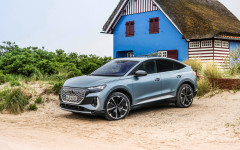 Desktop wallpaper. Audi Q4 Sportback 50 e-tron quattro Edition One 2022. ID:140434