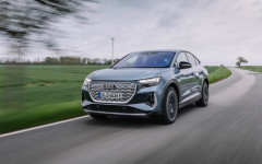 Desktop wallpaper. Audi Q4 Sportback 50 e-tron quattro Edition One 2022. ID:140436