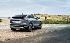 Desktop wallpaper. Audi Q4 Sportback 50 e-tron quattro Edition One 2022. ID:140437