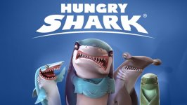 Desktop wallpaper. Hungry Shark. ID:141787
